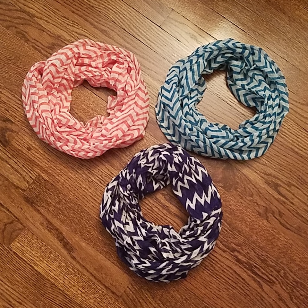Three Chevron Infiniti Scarves